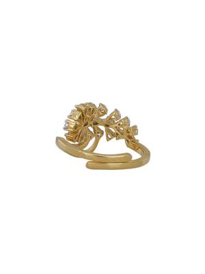 Gold plated ring in sterling silver 3