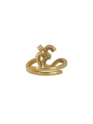 Gold plated ring in sterling silver 3