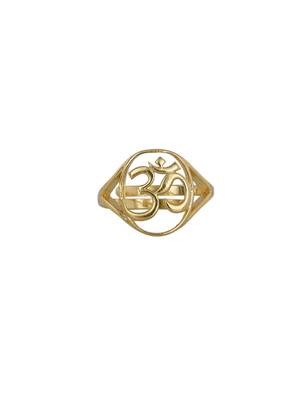 Gold plated ring in sterling silver 2