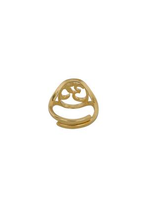Gold plated ring in sterling silver 3