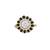 Gold plated ring in sterling silver