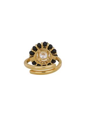 Gold plated ring in sterling silver 3