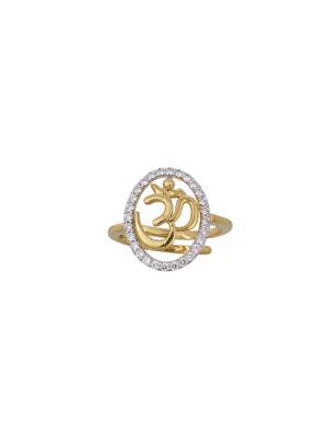 Gold plated ring in sterling silver 2