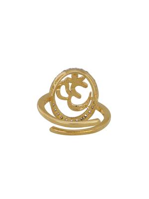 Gold plated ring in sterling silver 3