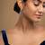 Gold plated earrings in sterling silver