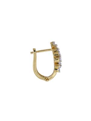 Gold plated earrings in sterling silver 3