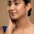Gold plated dangler earrings in sterling silver