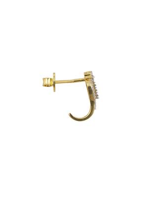 Gold plated earrings in sterling silver 3
