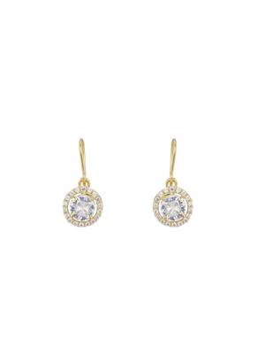 Gold plated earrings in sterling silver 2