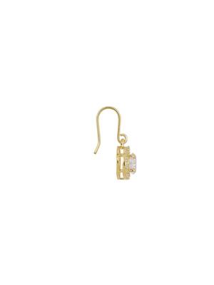 Gold plated earrings in sterling silver 3