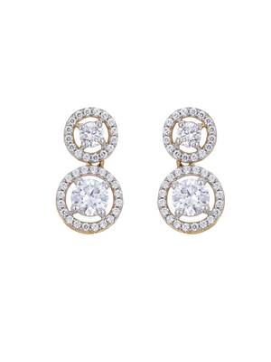 Gold plated earrings in sterling silver 2