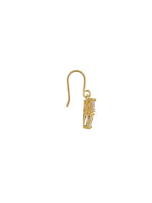 Gold plated earrings in sterling silver 3