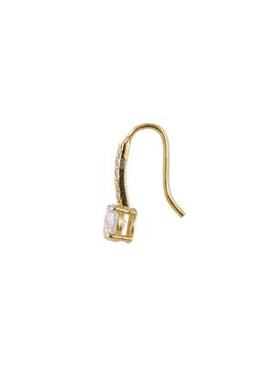 Gold plated earrings in sterling silver 3
