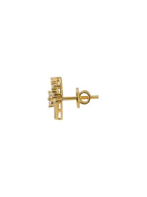 Gold plated earrings in sterling silver 3