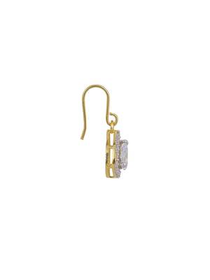 Gold plated earrings in sterling silver 3