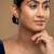 Gold plated earrings in sterling silver