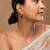Gold plated green stone dangler earrings in sterling silver