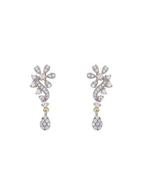 Gold plated earrings in sterling silver 2