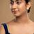 Gold plated orange stud earrings in sterling silver
