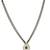 Gold plated mangalsutra in sterling silver