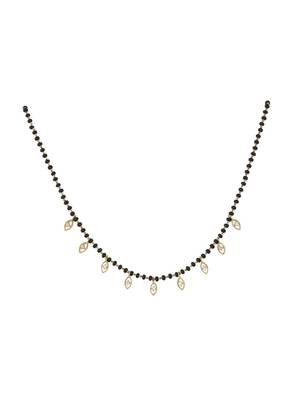 Gold plated mangalsutra in sterling silver 1