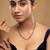 Gold plated mangalsutra in sterling silver