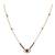 Gold plated mangalsutra in sterling silver