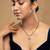 Gold plated mangalsutra in sterling silver