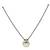 Gold plated mangalsutra in sterling silver