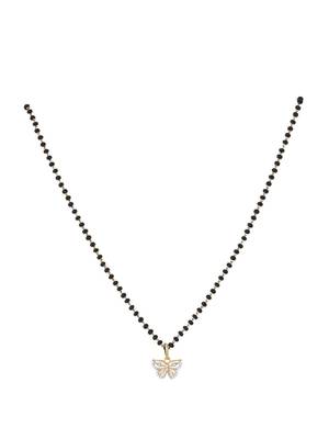 Gold plated mangalsutra in sterling silver 2