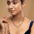 Gold plated mangalsutra in sterling silver