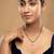 Gold plated mangalsutra in sterling silver