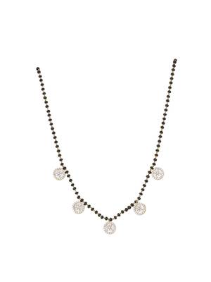 Gold plated mangalsutra in sterling silver 2