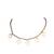 Gold plated mangalsutra in sterling silver