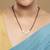 Gold plated mangalsutra in sterling silver