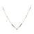 Gold plated mangalsutra in sterling silver