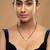 Gold plated mangalsutra in sterling silver