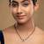 Gold plated mangalsutra in sterling silver