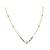 Gold plated mangalsutra in sterling silver