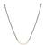 Gold plated mangalsutra in sterling silver