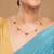 Gold plated mangalsutra in sterling silver