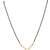 Gold plated mangalsutra in sterling silver