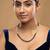 Gold plated mangalsutra in sterling silver