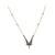 Gold plated mangalsutra in sterling silver