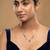 Gold plated mangalsutra in sterling silver