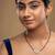 Gold plated mangalsutra in sterling silver