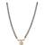 Gold plated mangalsutra in sterling silver