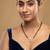 Gold plated mangalsutra in sterling silver