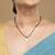Gold plated mangalsutra in sterling silver