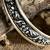 Floral motifs silver kada